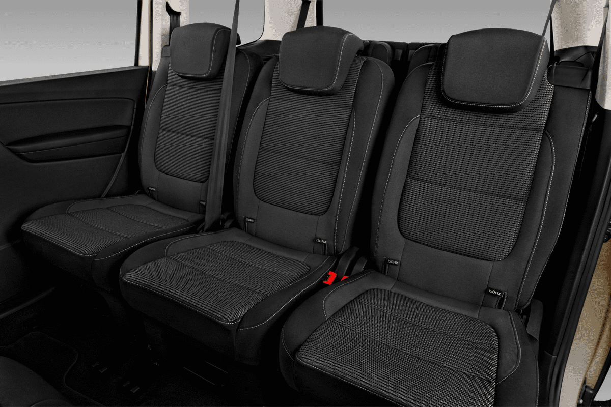 Rücksitzbank eines VW Sharan ACTIVE