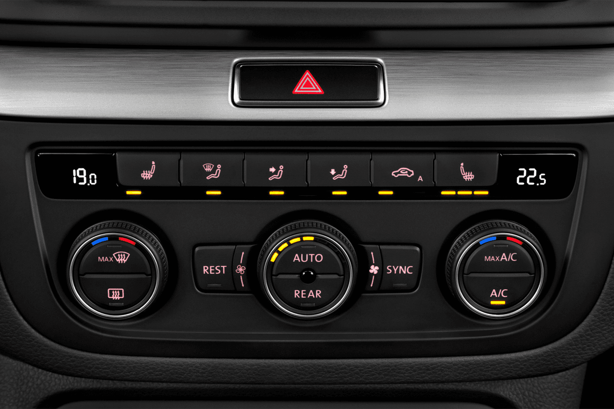 Klimasteuerung eines VW Sharan ACTIVE