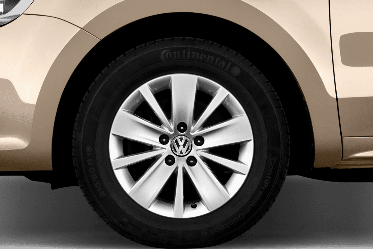 Radkappe oder Felge eines VW Sharan ACTIVE