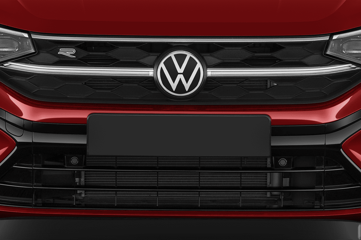 Kühlergrill eines VW Taigo GOAL