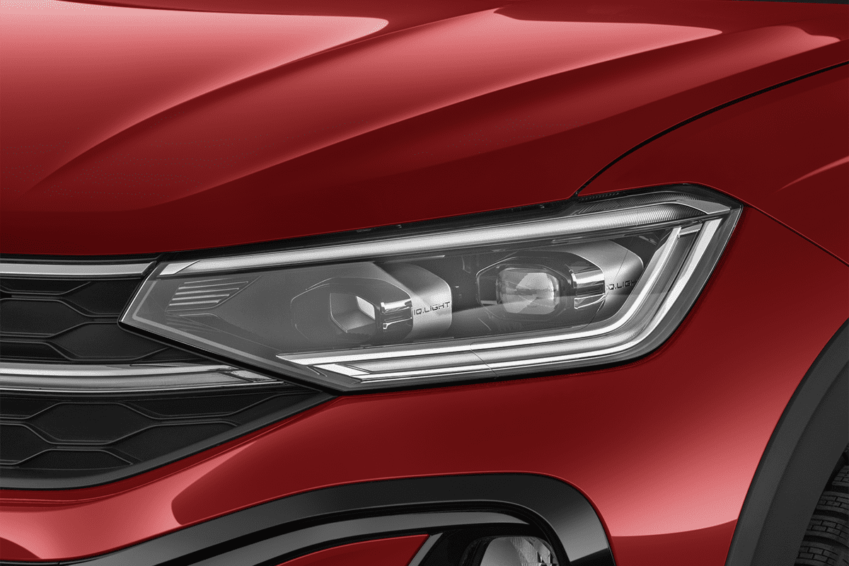 Frontscheinwerfer eines VW Taigo GOAL