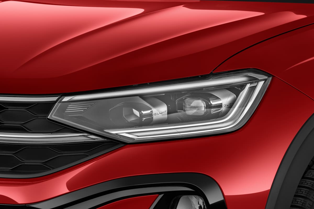 Frontscheinwerfer eines VW Taigo