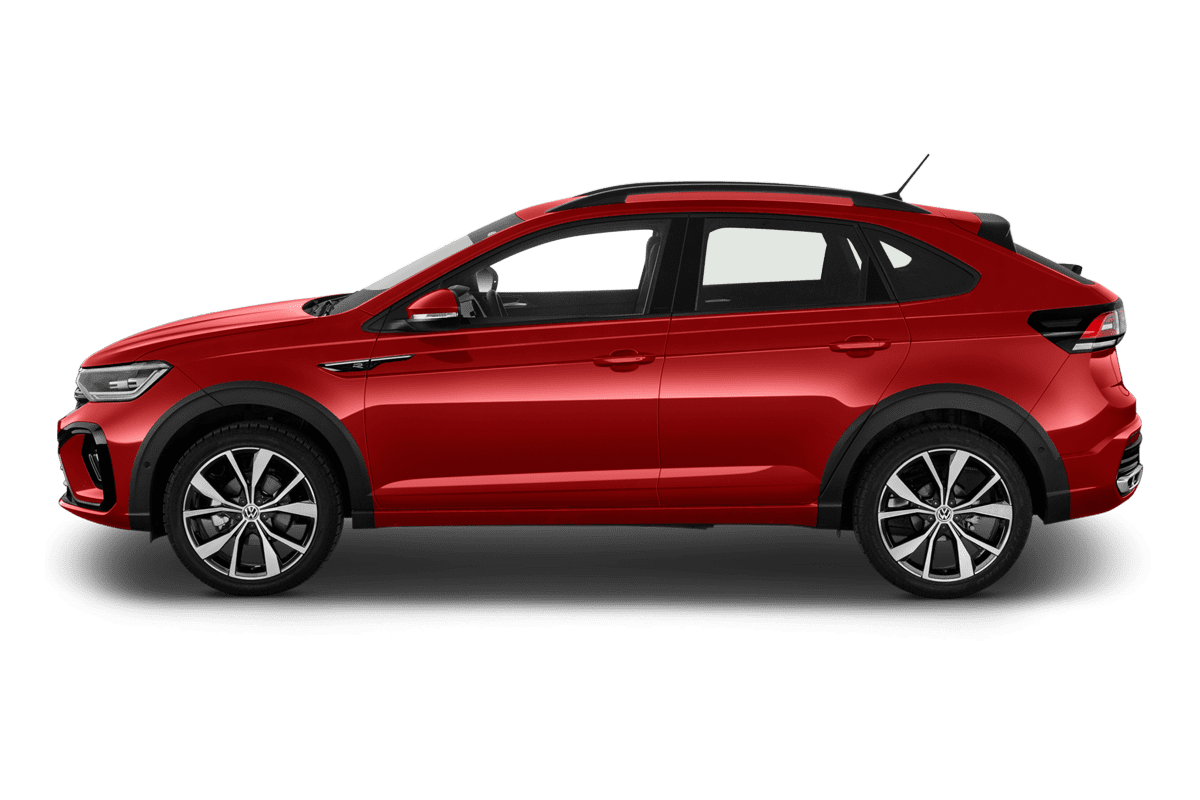 Seitenansicht eines VW Taigo