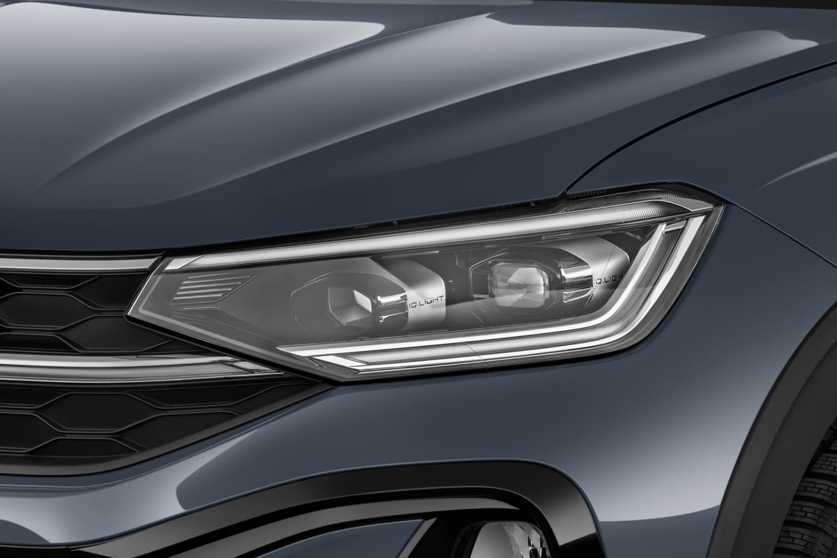 Frontscheinwerfer eines VW Taigo