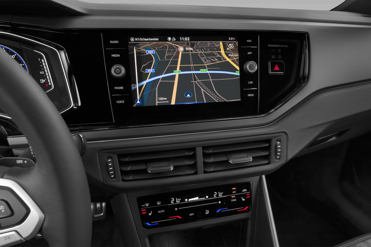 Mittelkonsole eines VW Taigo