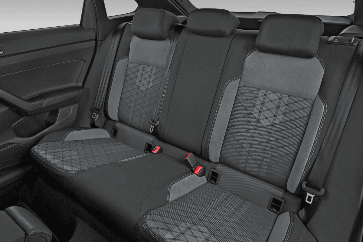 Rücksitzbank eines VW Taigo