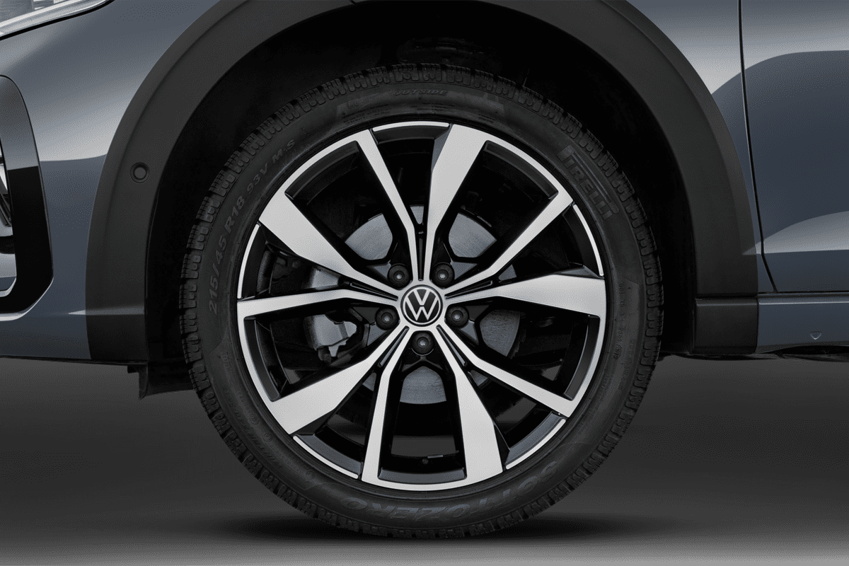 Radkappe oder Felge eines VW Taigo