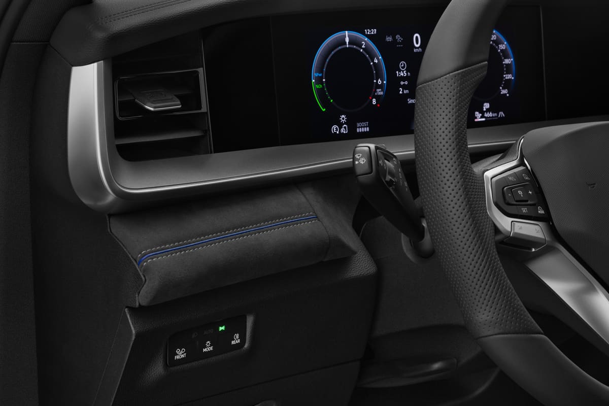 Lüftung eines VW Tayron