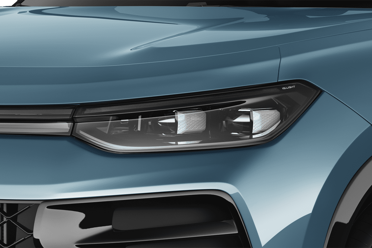 Frontscheinwerfer eines VW Tayron