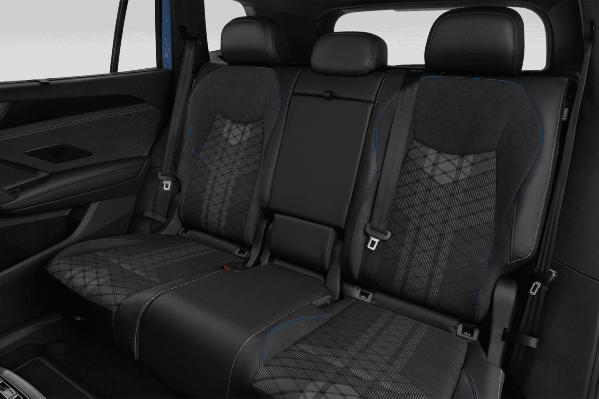 Rücksitzbank eines VW Tayron