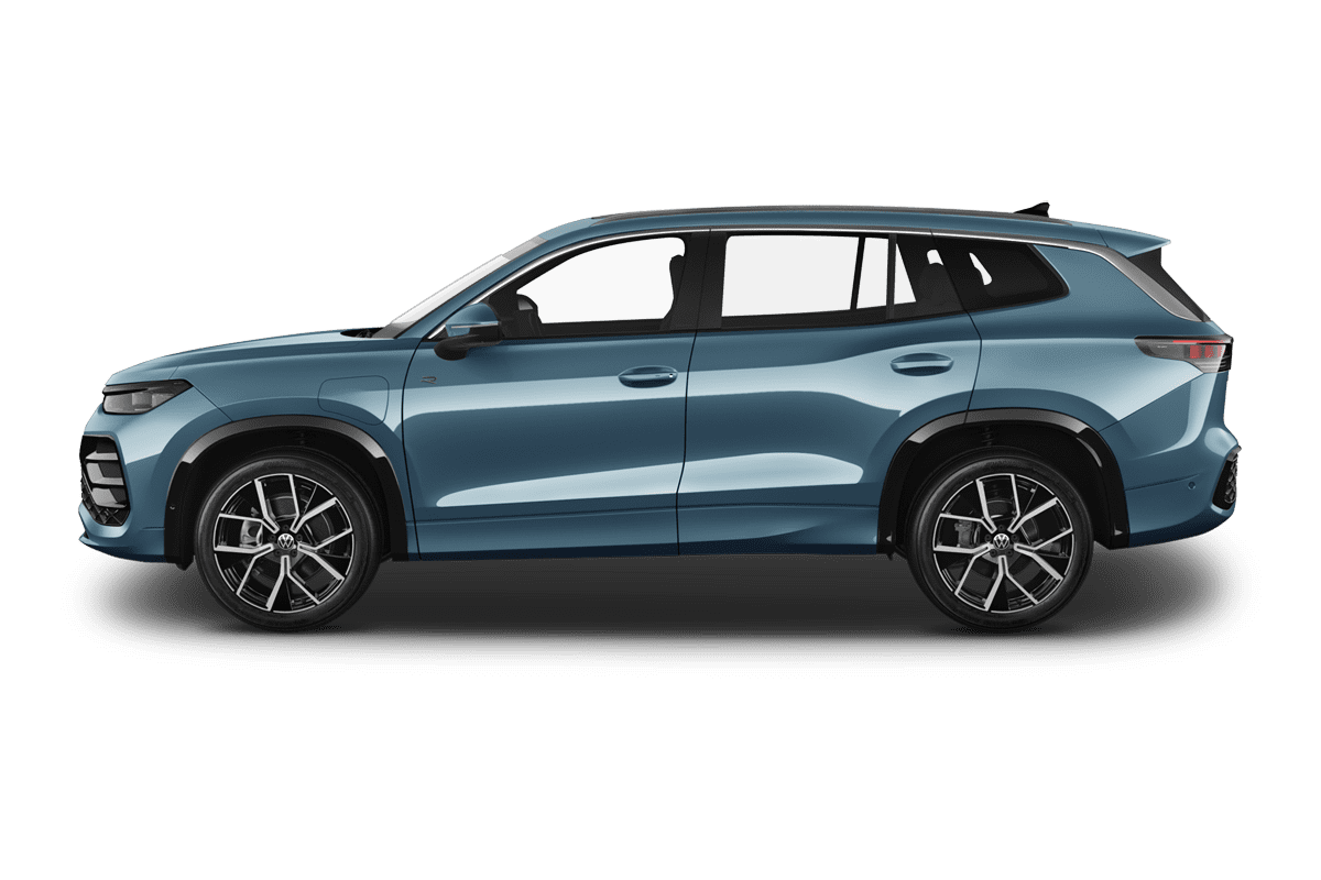 Seitenansicht eines VW Tayron