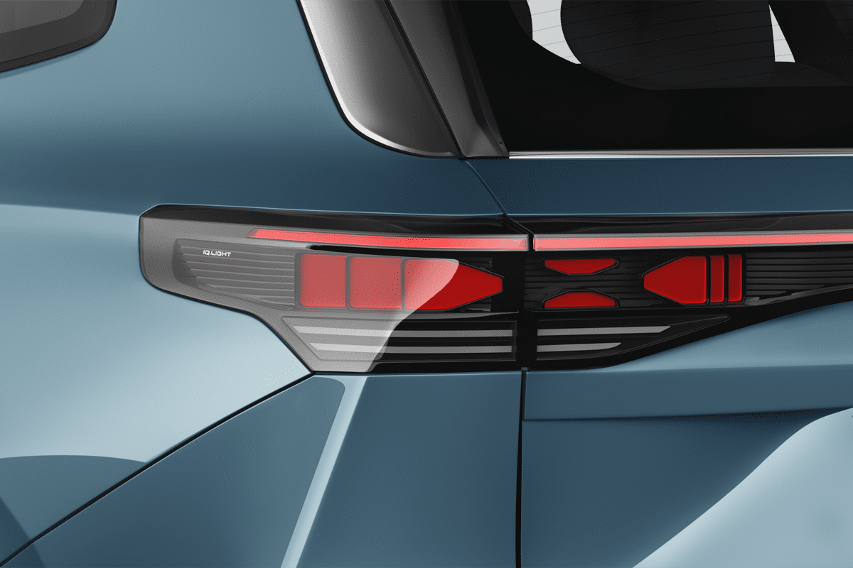 Heckleuchten eines VW Tayron