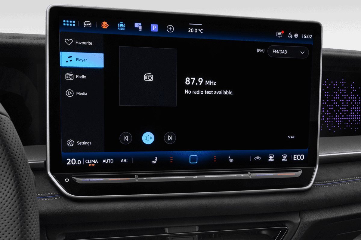 Audiosystem eines VW Tayron