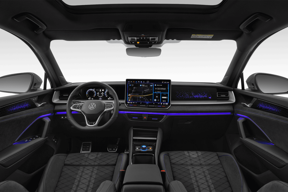 Armaturenbrett eines VW Tayron