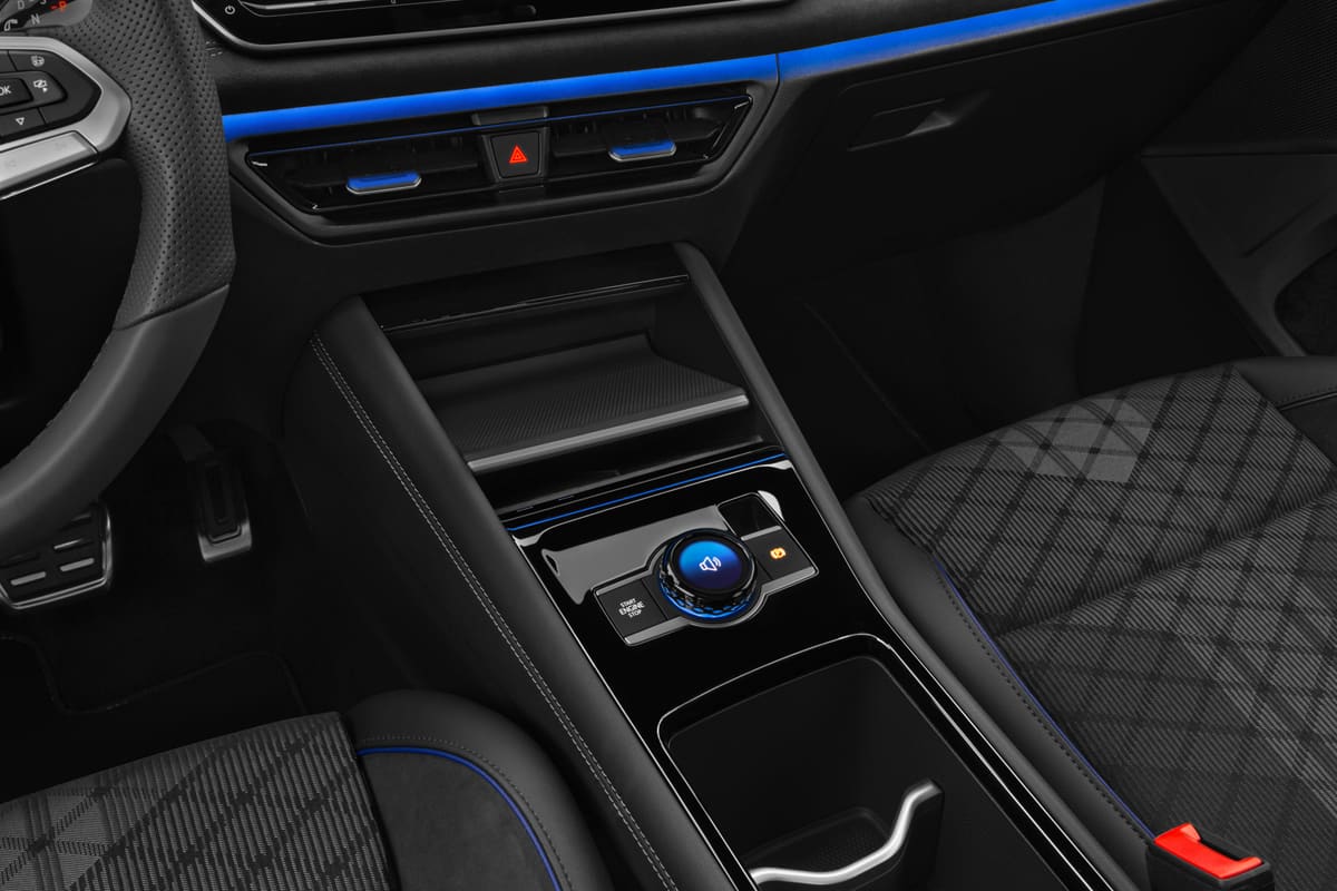 Schaltknüppel eines VW Tayron