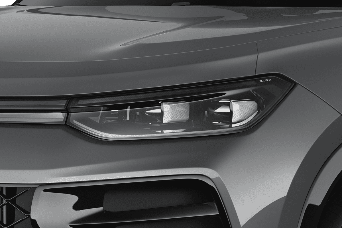 Frontscheinwerfer eines VW Tayron