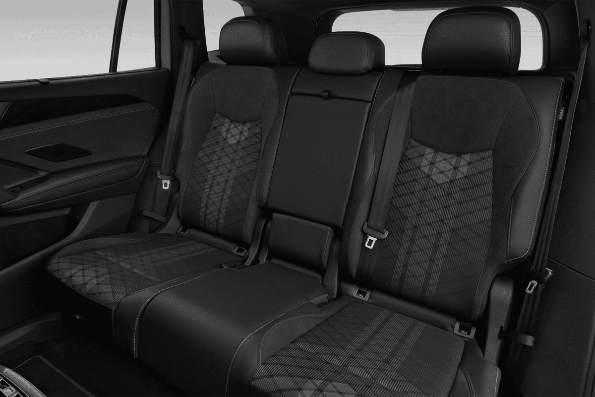 Rücksitzbank eines VW Tayron