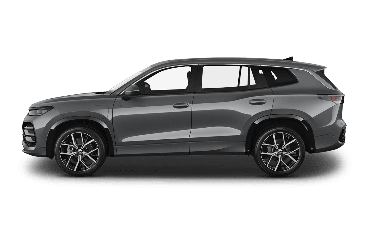 Seitenansicht eines VW Tayron