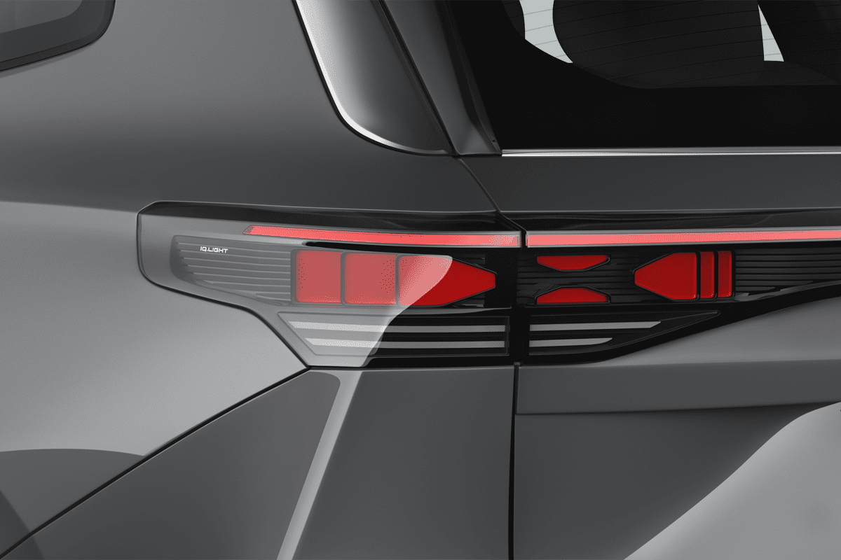 Heckleuchten eines VW Tayron