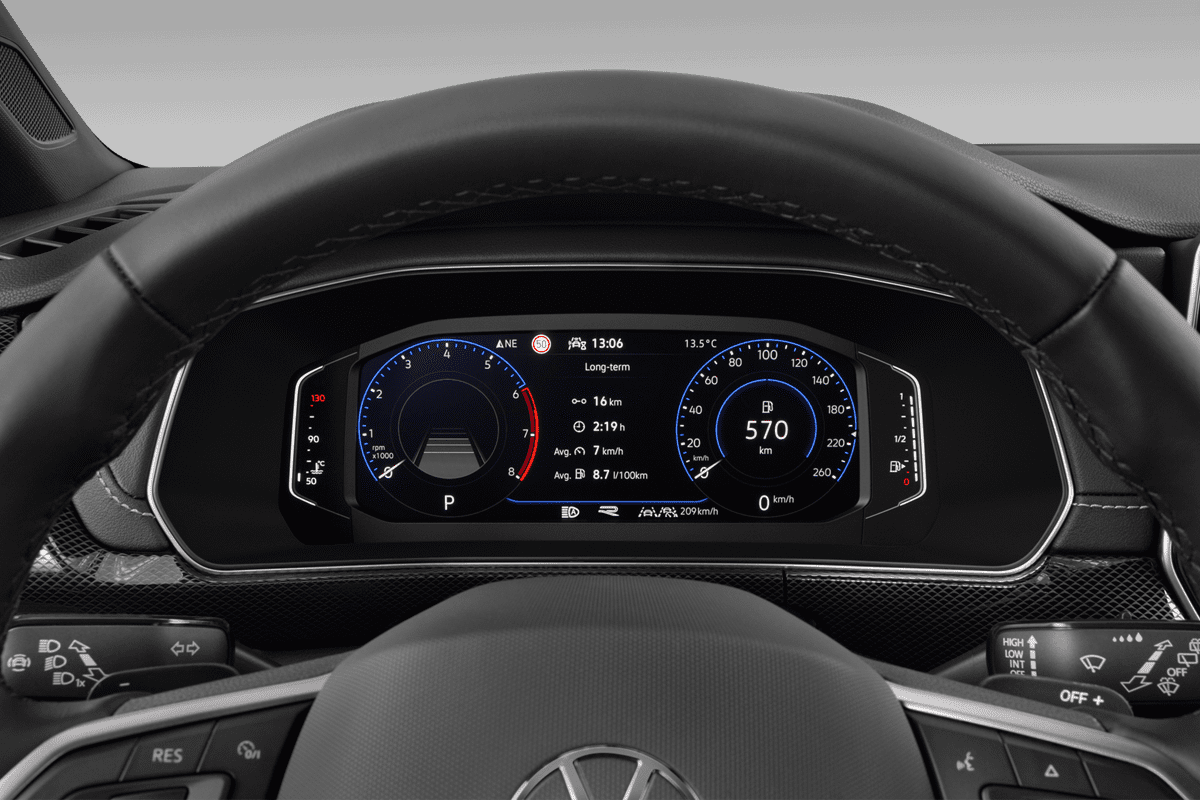 Kombiinstrument eines VW T-Cross GOAL