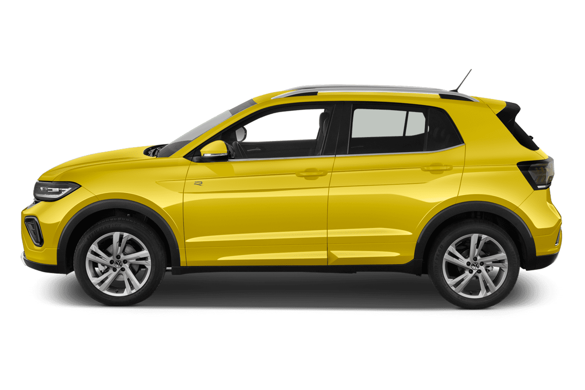 Seitenansicht eines VW T-Cross GOAL