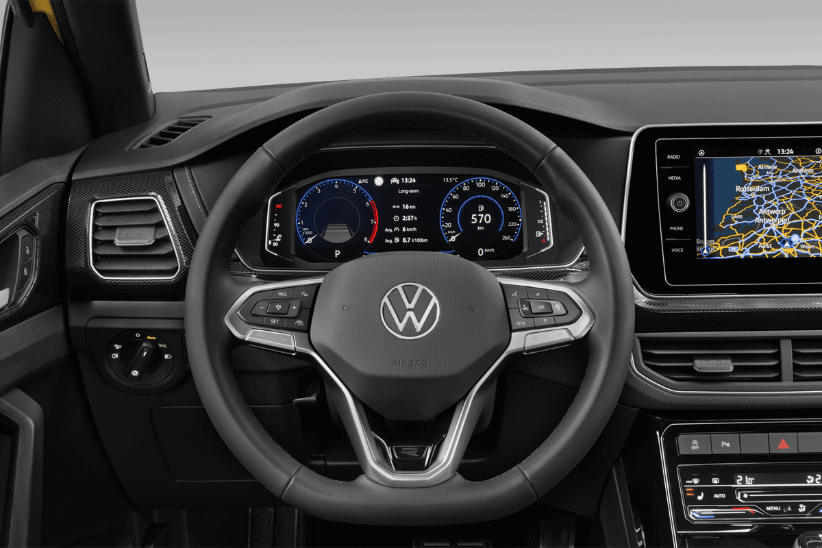 Lenkrad eines VW T-Cross GOAL