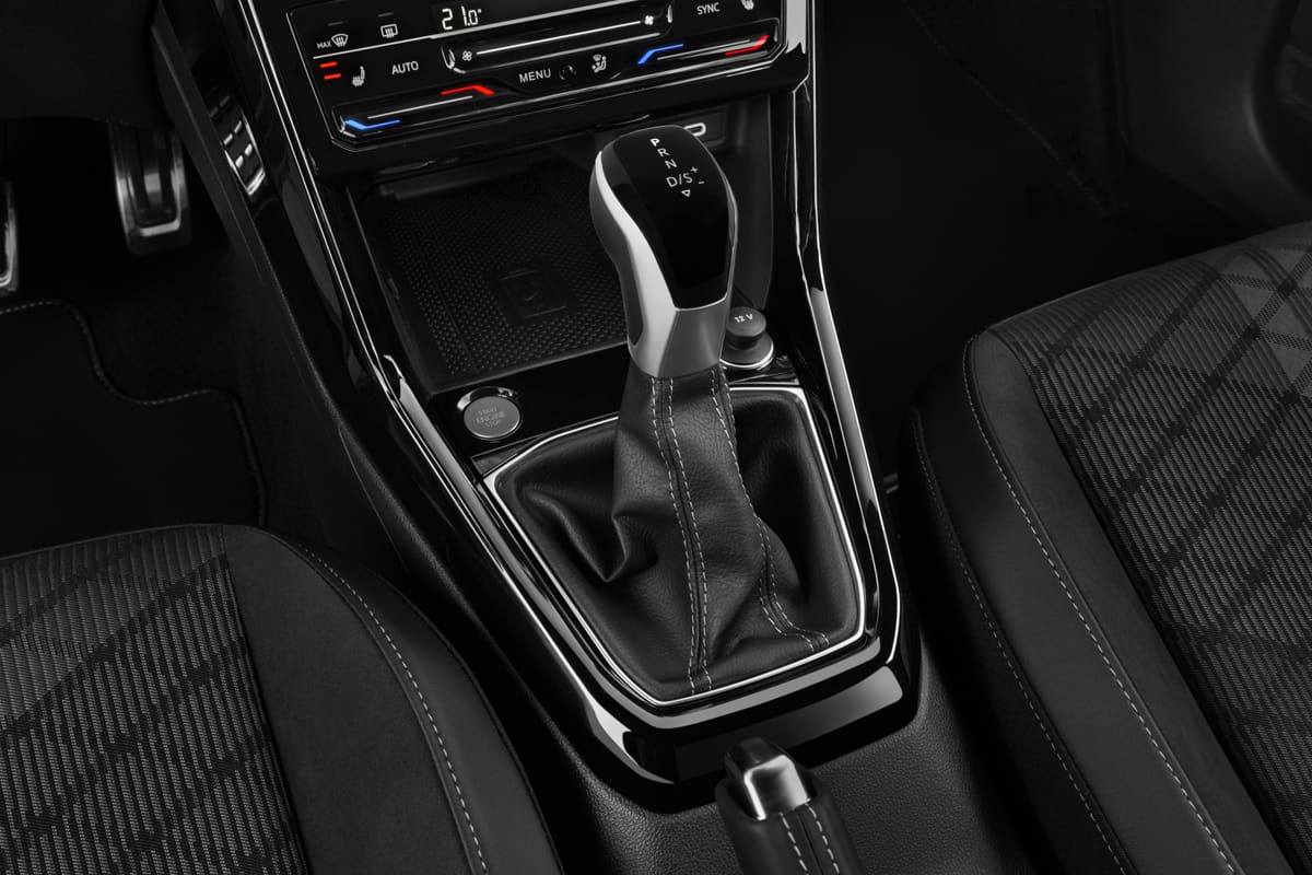 Schaltknüppel eines VW T-Cross