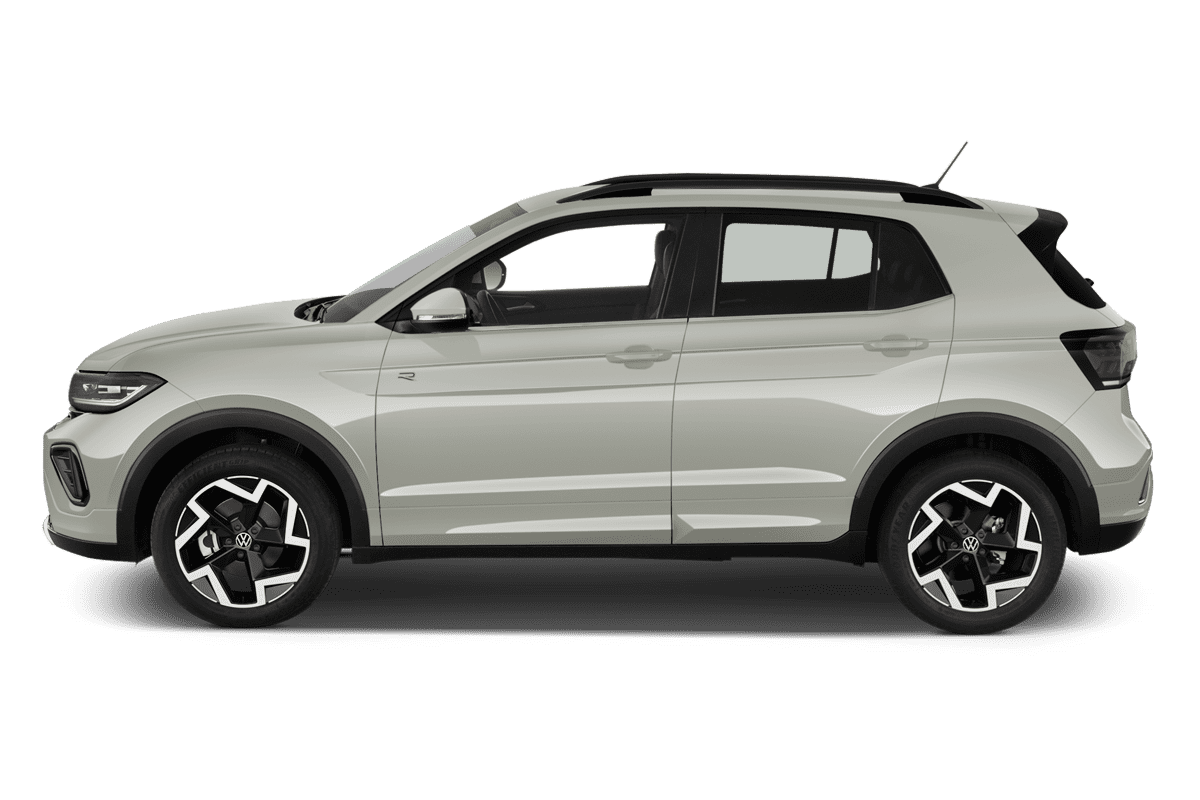 Seitenansicht eines VW T-Cross