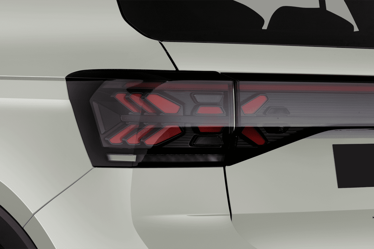 Heckleuchten eines VW T-Cross