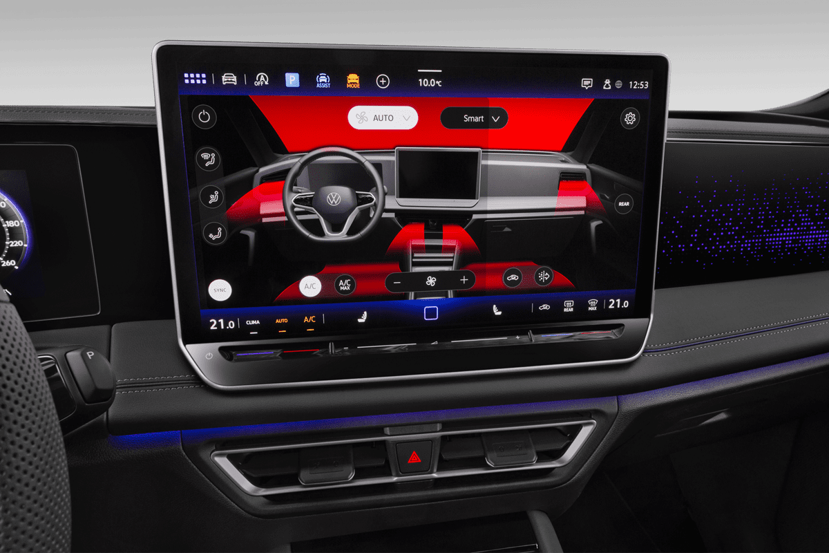 Klimasteuerung eines VW Tiguan eHybrid ENERGY