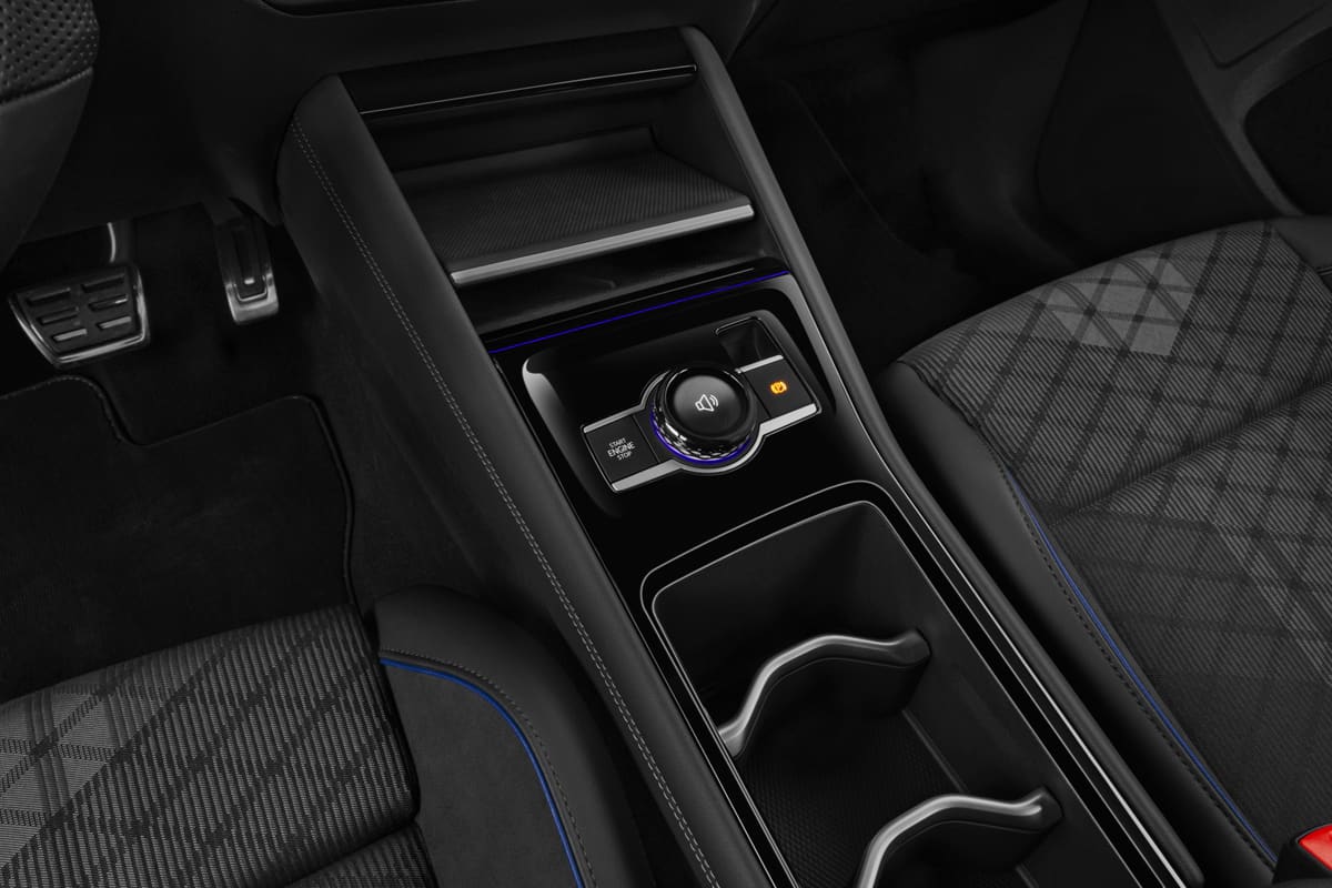 Schaltknüppel eines VW Tiguan 