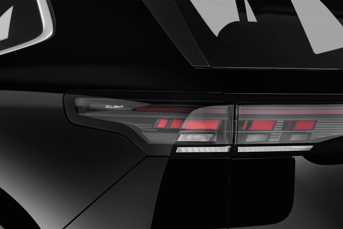 Heckleuchten eines VW Tiguan 