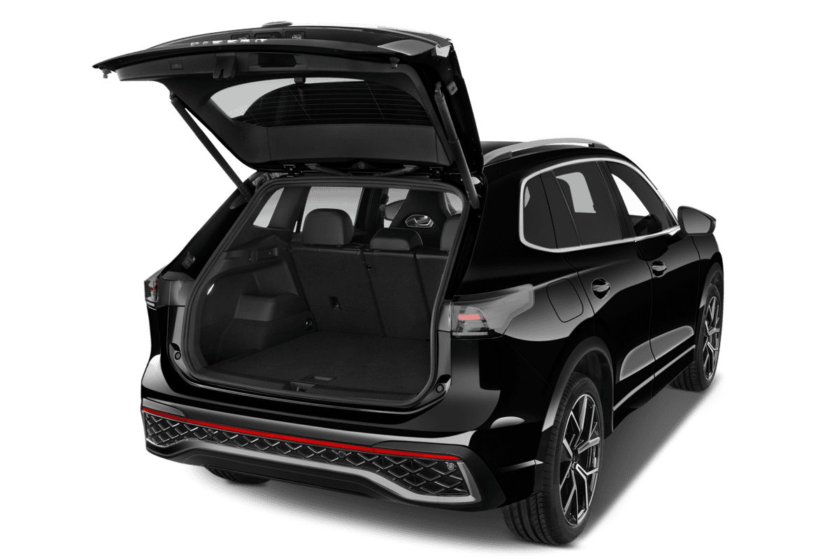 Kofferraum eines VW Tiguan 