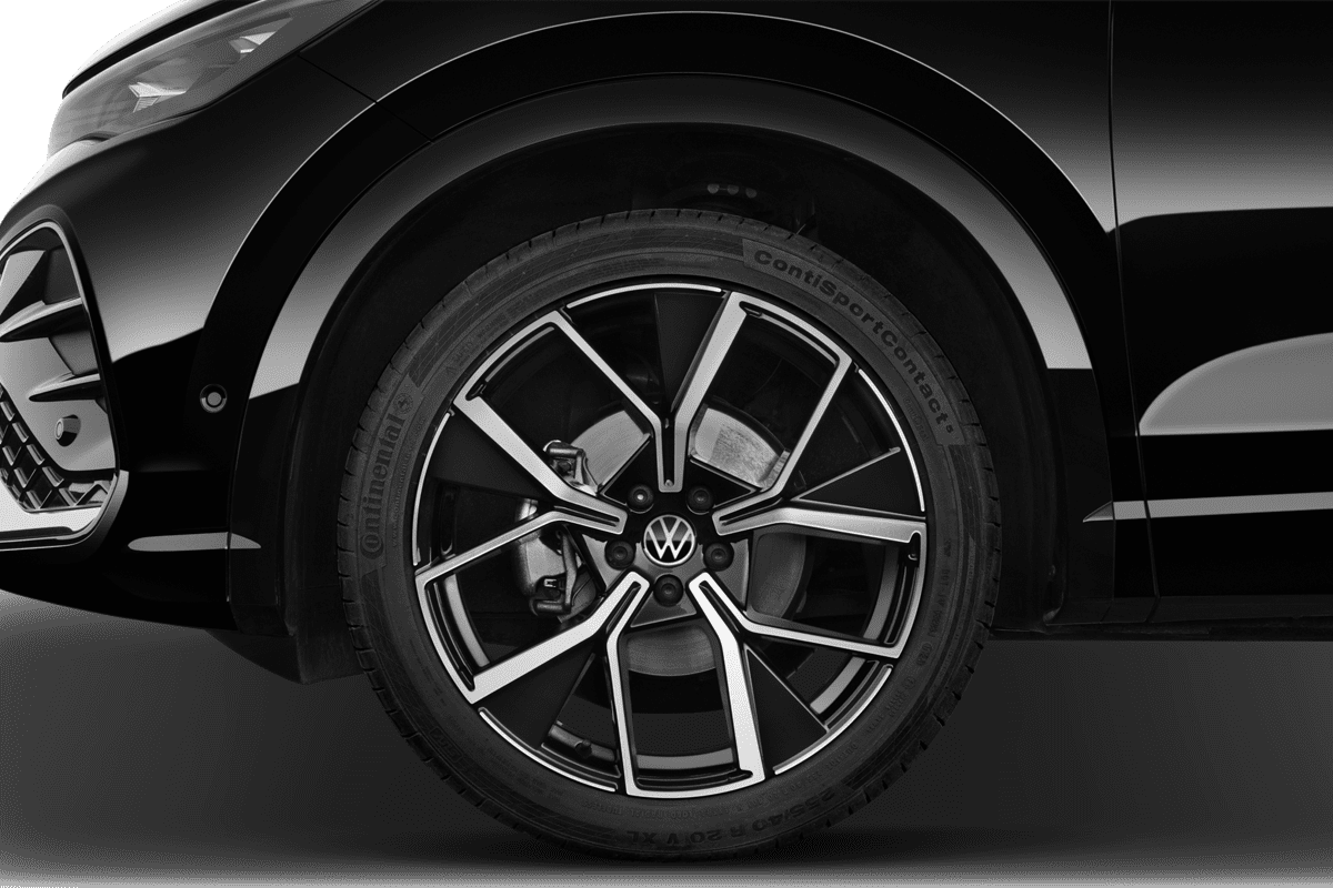 Radkappe oder Felge eines VW Tiguan 