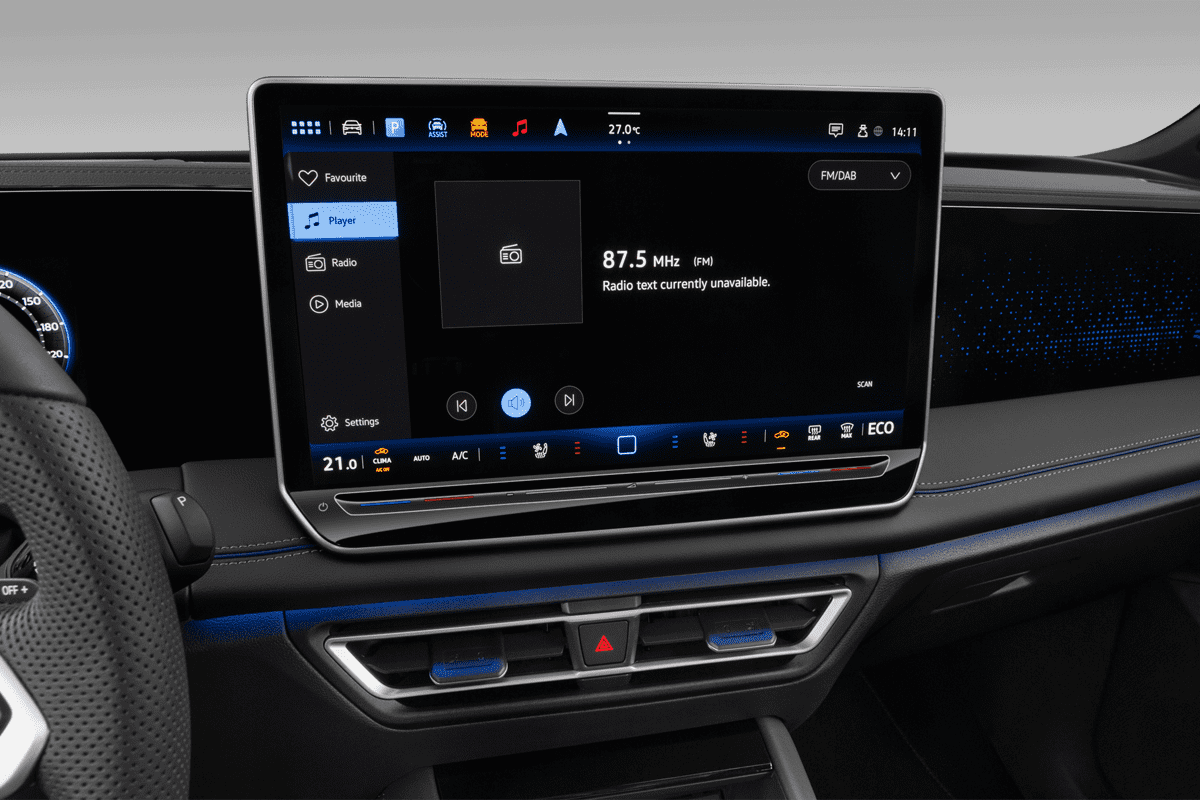 Audiosystem eines VW Tiguan