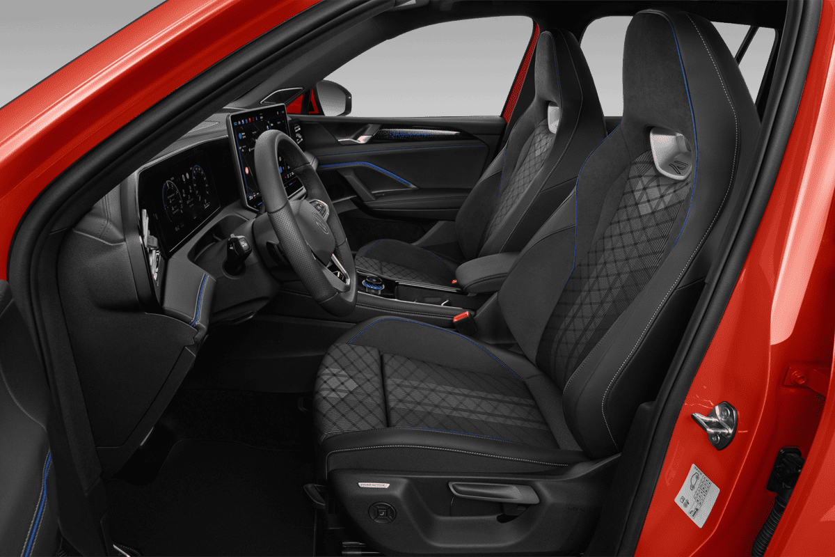 Vordersitze eines VW Tiguan