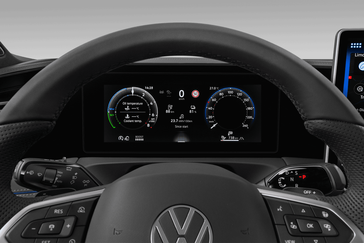Kombiinstrument eines VW Tiguan
