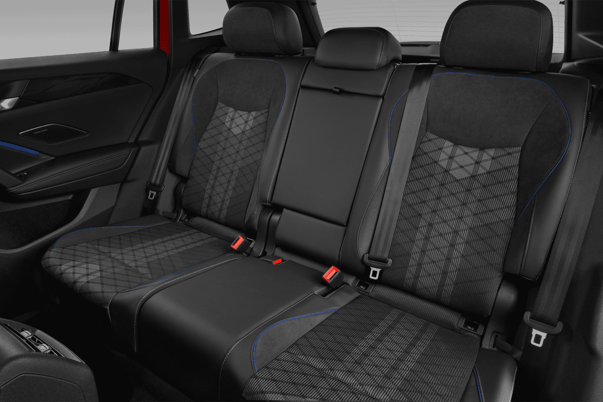 Rücksitzbank eines VW Tiguan