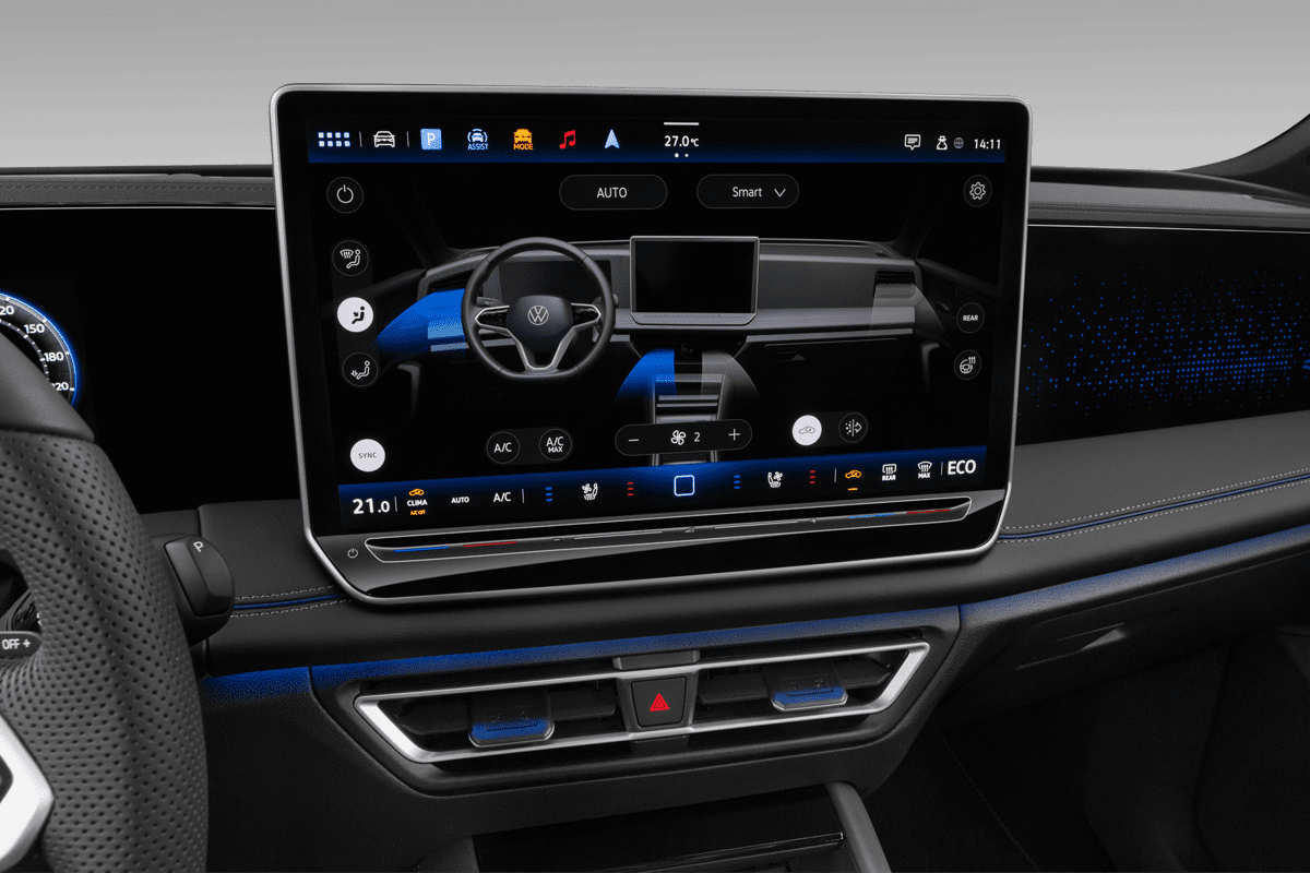 Klimasteuerung eines VW Tiguan