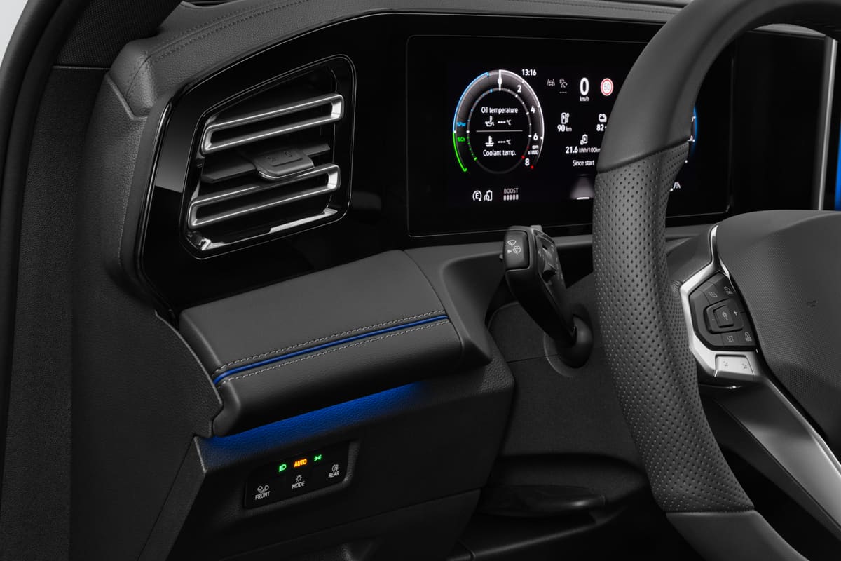 Lüftung eines VW Tiguan eHybrid 