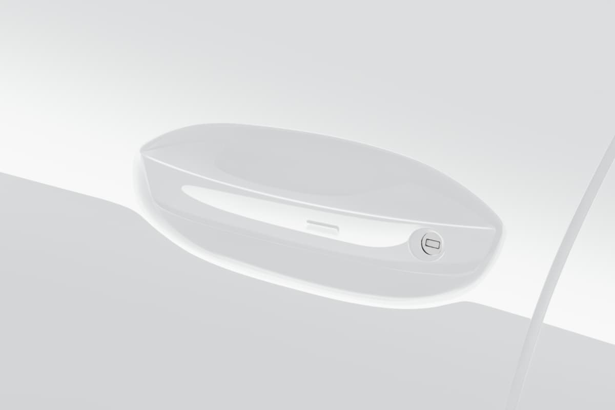 Türgriff eines VW Tiguan eHybrid 