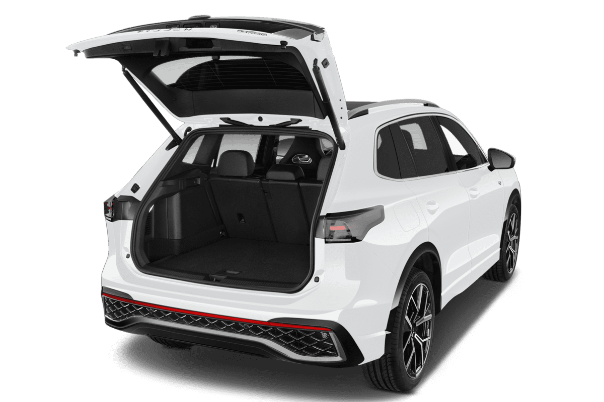 Kofferraum eines VW Tiguan eHybrid 