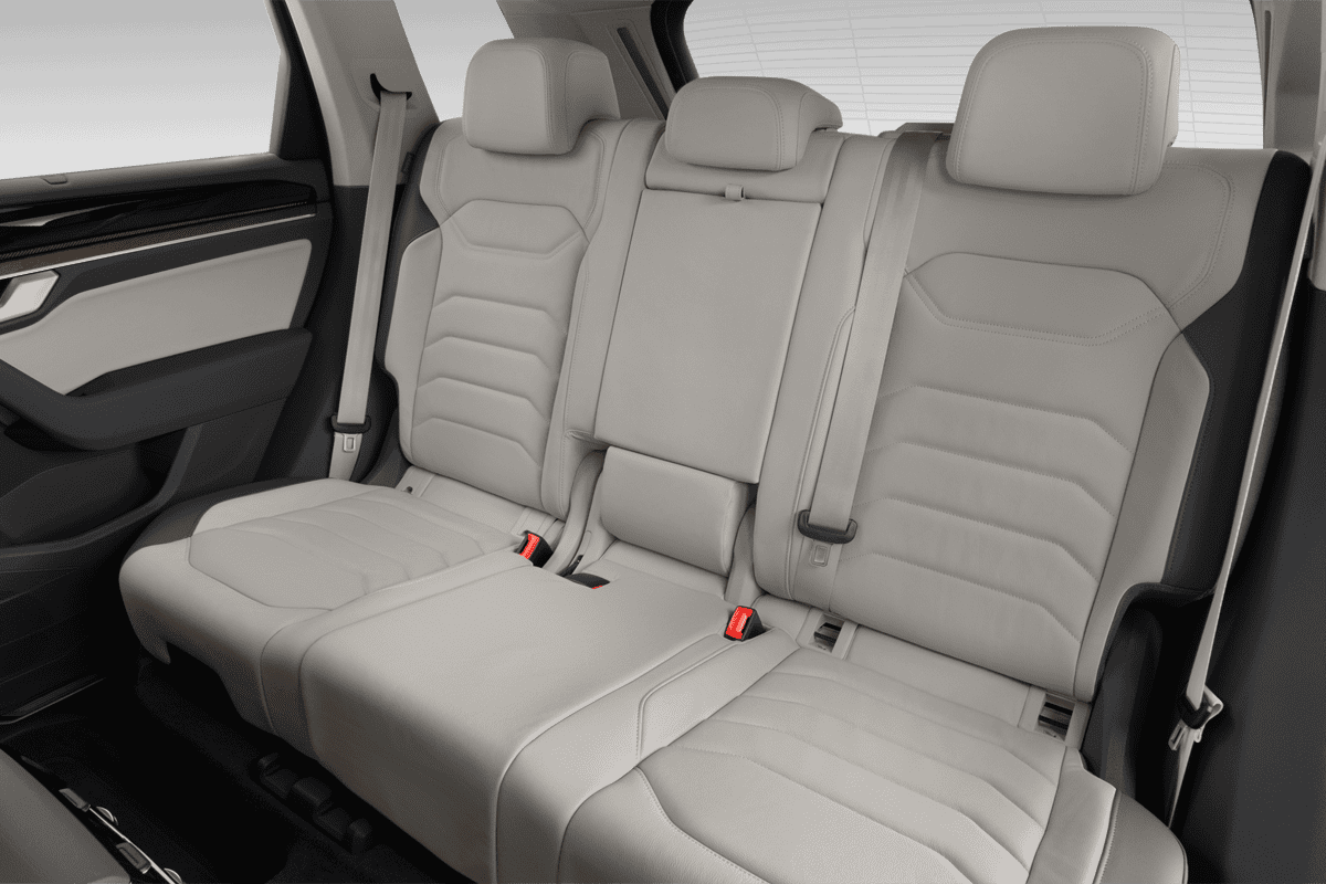 Rücksitzbank eines VW Touareg