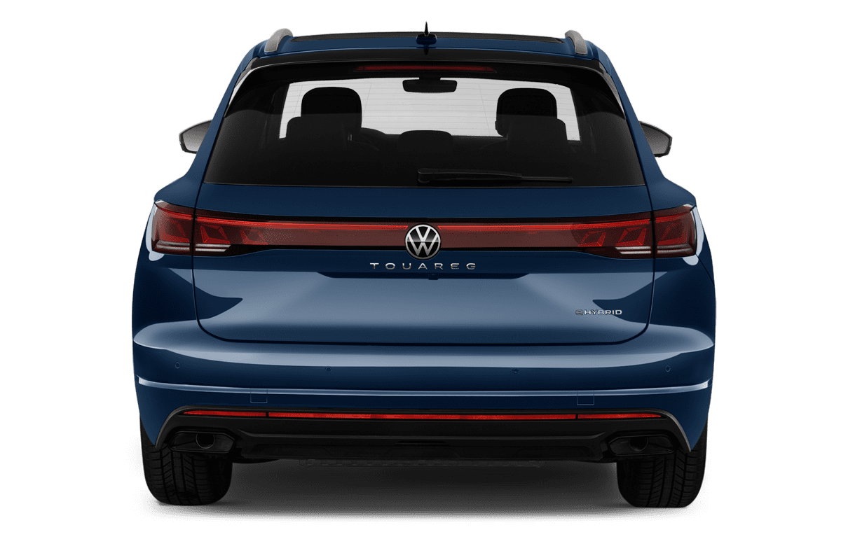Heckansicht eines VW Touareg