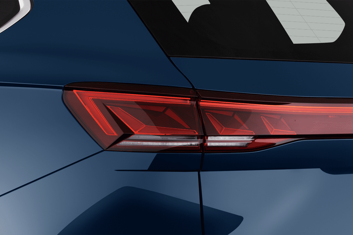 Heckleuchten eines VW Touareg