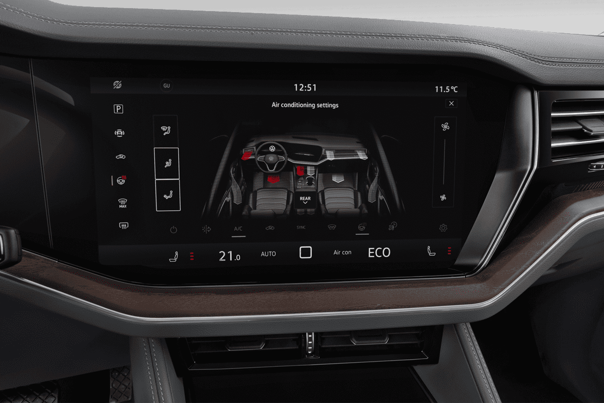 Klimasteuerung eines VW Touareg