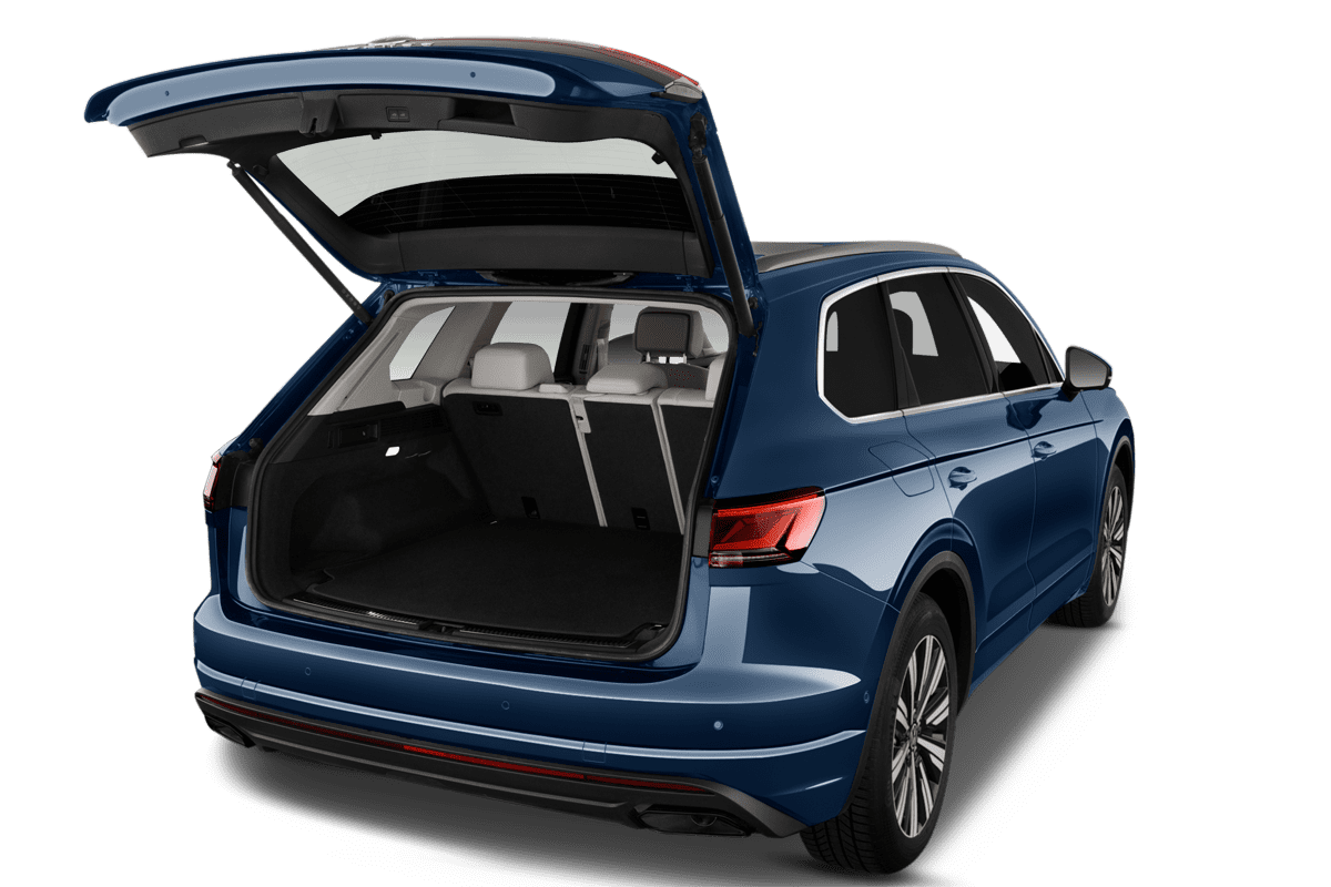 Kofferraum eines VW Touareg