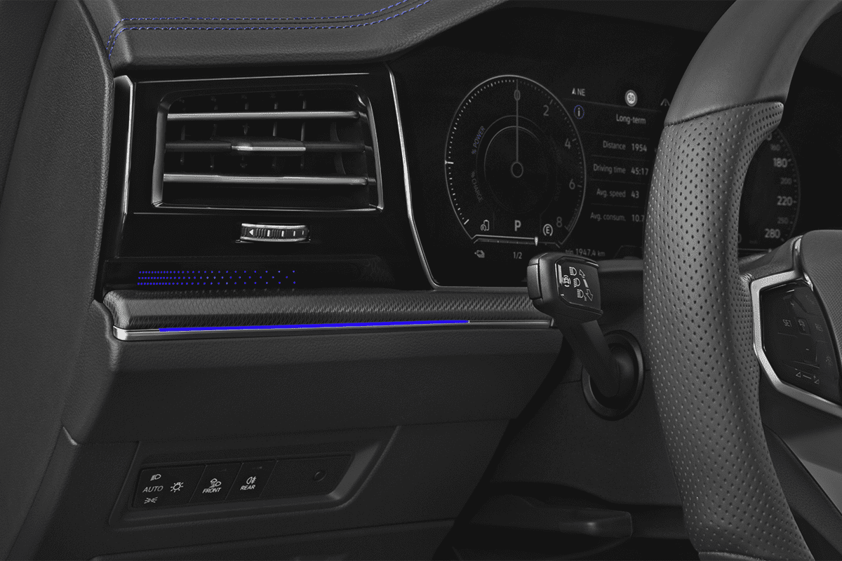 Lüftung eines VW Touareg R