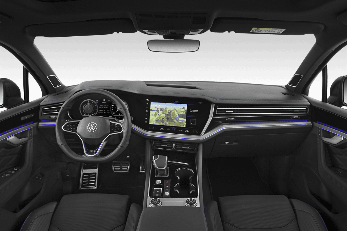 Armaturenbrett eines VW Touareg R