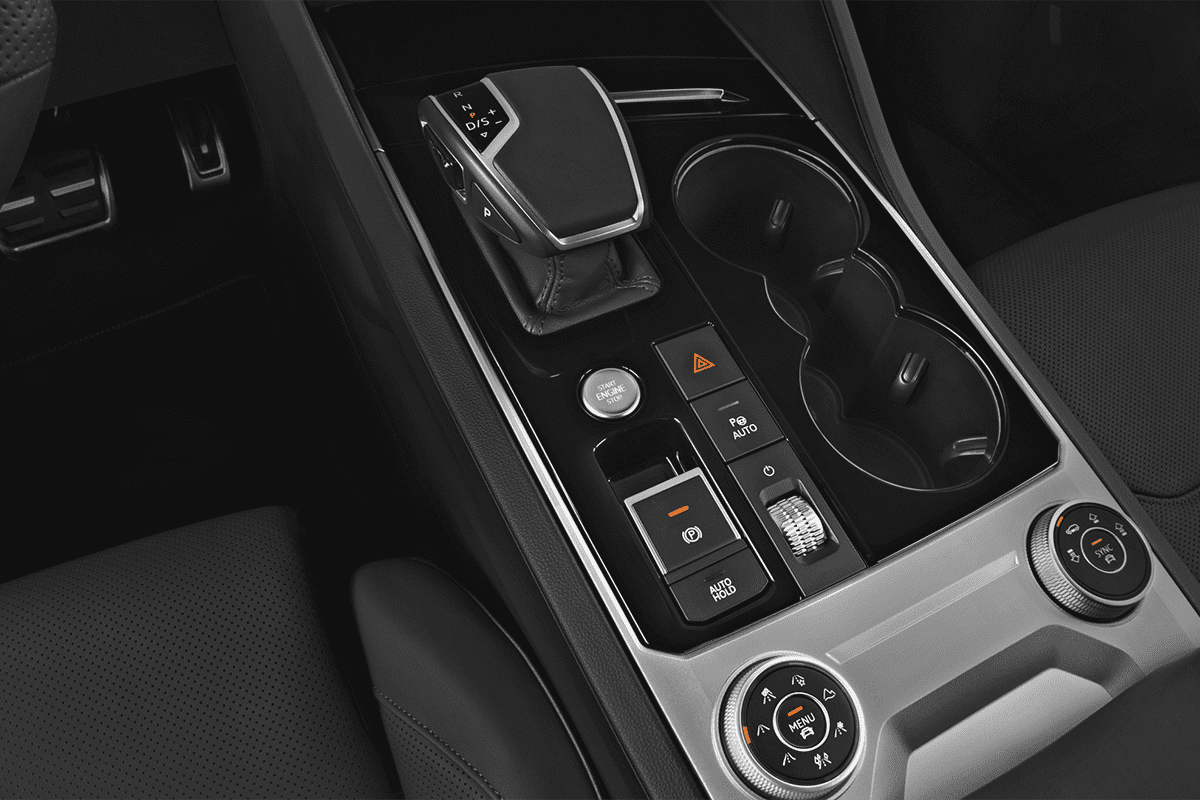 Schaltknüppel eines VW Touareg R